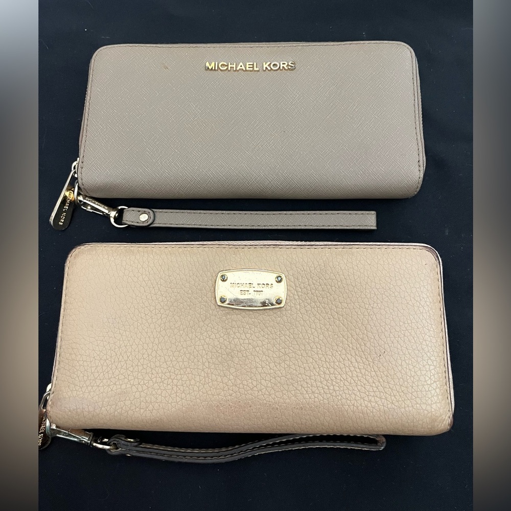 MK Brown Wallet Bundle